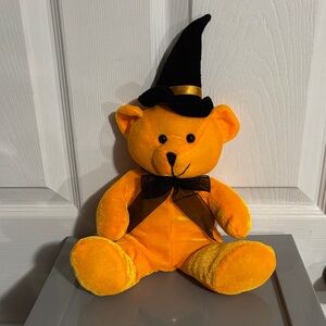 Orange Teddy Bear Witch Costume